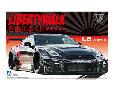 LB Works R35 GT-R Type2 1/24 - Aoshima