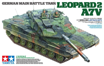 Leopard 2 A7V 1/35 – Tamiya