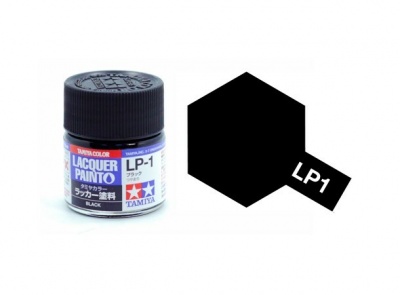 LP-01 Black 10ml - Tamiya