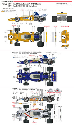 McLaren M19A ver.A 1971 Rd.10 Canadian GP 9 Hulme 1/43 - Model Factory Hiro