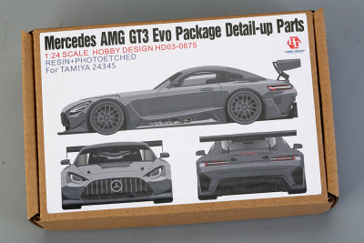 Mercedes-AMG GT3 EVO Package  Detail-UP Parts For T 24345 1/24 - Hobby Design