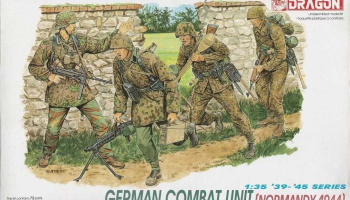 Model Kit figurky 6003 - GERMAN COMBAT UNIT (NORMANDY 1944) (1:35) - Dragon