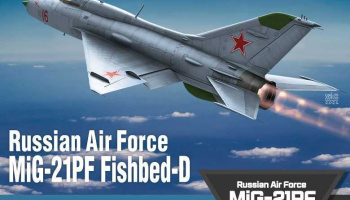 Model Kit letadlo 12320 - Russian Air Force MiG-21PF Fishbed-D (1:48) - Academy