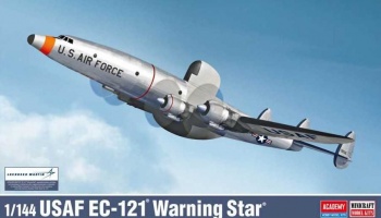 Model Kit letadlo 12637 - USAF EC-121 Warning Star (1:144) - Academy