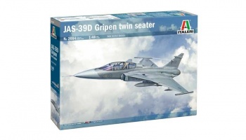 Model Kit letadlo 2664 - JAS 39 GRIPEN TWIN SEATER (1:48) - Italeri