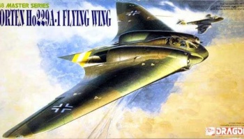 Model Kit letadlo 5505 - HORTEN Ho229A-1 FLYING WING (1:48) - Dragon