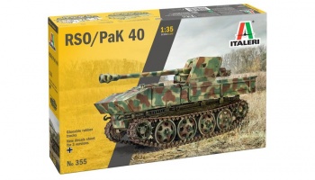 Model Kit military 0355 - 7,5 cm RSO with PAK40 (1:35) - Italeri