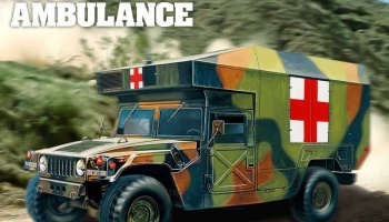 Model Kit military 13243 - M997 MAXI AMBULANCE (1:35) - Academy