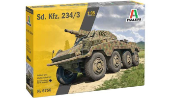 Model Kit military - Sd. Kfz. 234/3 (1:35) - Italeri