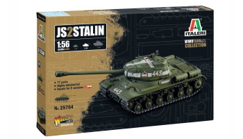 Model Kit tank 25764 - Josef Stalin JS-2 (1:56) - Italeri