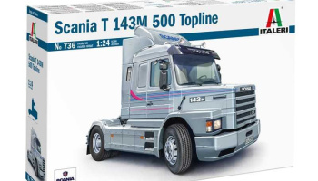 Model Kit truck - Scania T143 M500 Topline (1:24) - Italeri