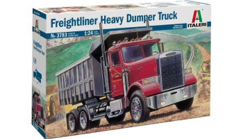 AMT Freightliner FLC Semi Tractor - Super Detailed 1/24 Scale Model Big Rig  Truck Model Kit