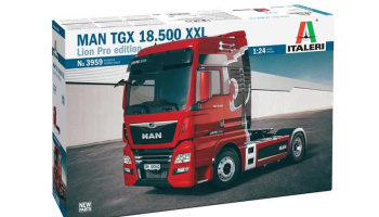 MAN TGX XXL D38 (1:24) Model Kit truck 3959 - Italeri