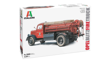 Opel Blitz Tank Truck (1:24) Model Kit truck 3966 - Italeri