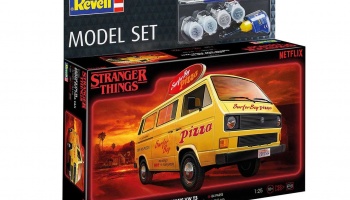 ModelSet STRANGER THINGS auto 67725 - VW T3 Bus "Surfer Boy" (1:25) - Revell