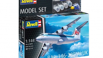 ModelSet letadlo 63791 - BAe 146 (RJ85) (1:144) - Revell