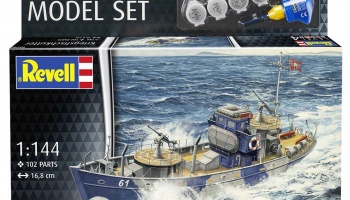 ModelSet loď 65242 - KFK (Kriegsfischkutter) (1:144) - Revell