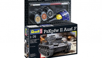 ModelSet tank 63229 - PzKpfw II Ausf. F (1:76) - Revell