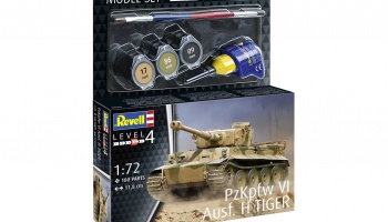 ModelSet tank 63262 - PzKpfw VI Ausf. H Tiger (1:72) - Revell