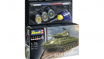 ModelSet tank 63323 - M24 Chaffee (1:76) - Revell