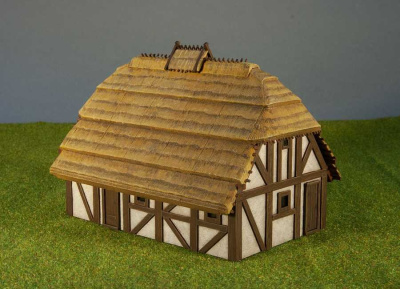 Model Kit budova - Thatched Country House (1:72) - Zvezda