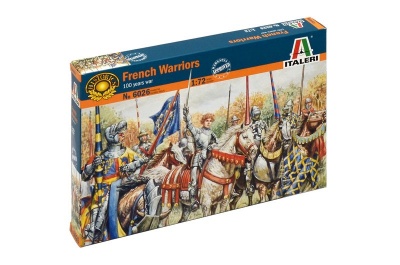 Model Kit figurky 6026 - FRENCH WARRIORS (100 YEARS WAR) (1:72) - Italeri