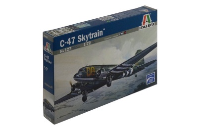 Model Kit letadlo 0127 - C-47 SKYTRAIN (1:72) - Italeri