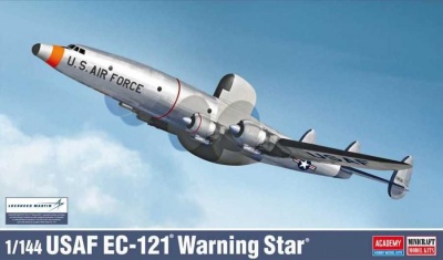 Model Kit letadlo 12637 - USAF EC-121 Warning Star (1:144) - Academy