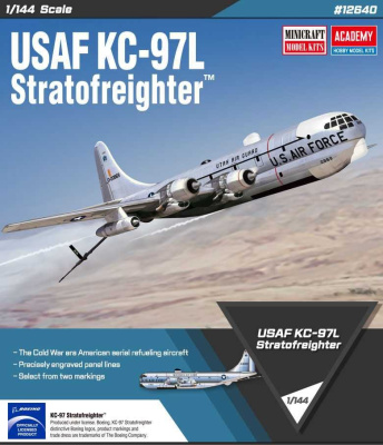 Model Kit letadlo 12640 - USAF KC-97L Stratofreighter (1:144) - Academy