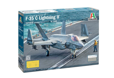 Model Kit letadlo 1469 - F-35C Lightning II (1:72) - Italeri