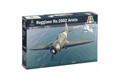 Model Kit letadlo 1472 - Reggiane Re.2002 Ariete (1:72) - Italeri