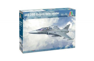 Model Kit letadlo 2664 - JAS 39 GRIPEN TWIN SEATER (1:48) - Italeri