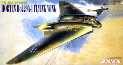 Model Kit letadlo 5505 - HORTEN Ho229A-1 FLYING WING (1:48) - Dragon