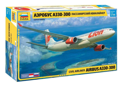 Model Kit letadlo 7044 - Airbus A330-300 (1:144) - Zvezda