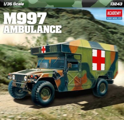 Model Kit military 13243 - M997 MAXI AMBULANCE (1:35) - Academy