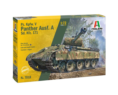 Model Kit military 7018 - Sd.Kfz. 171 Pz.Kpfw. V Panther Ausf. A (1:72)