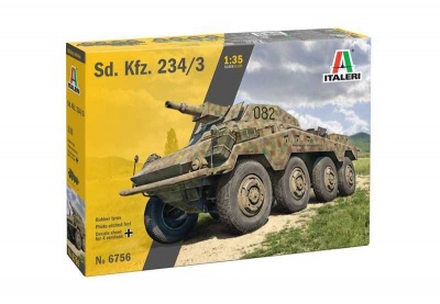 Model Kit military - Sd. Kfz. 234/3 (1:35) - Italeri