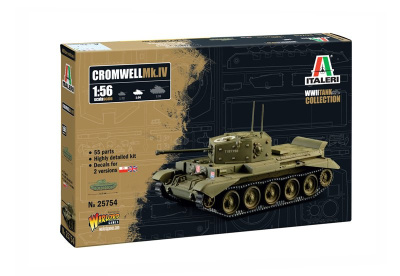 Model Kit tank 25754 - Cromwell Mk. IV (1:56) - Italeri