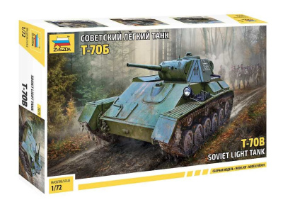 Model Kit tank 5078 - T-70 (1:72) - Zvezda