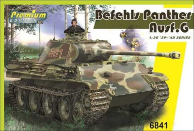 Model Kit tank 6841 - BEFEHLS PANTHER Ausf.G (1:35) - Dragon