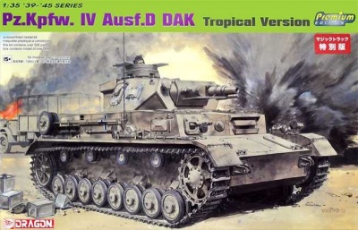 Model Kit tank 6976 - Pz.Kpfw.IV Ausf.D DAK (PREMIUM) (1:35) - Dragon