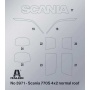 Model Kit truck 3971 - Scania S770 4x2 Normal Roof "Grey Cab" (1:24) - Italeri