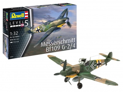 ModelSet letadlo 63829 - Messerschmitt Bf109 G-2/4 (1:32) - Revell