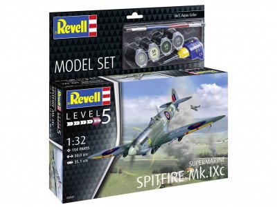 ModelSet letadlo 63927 - Supermarine Spitfire Mk.IXc (1:32) - Revell