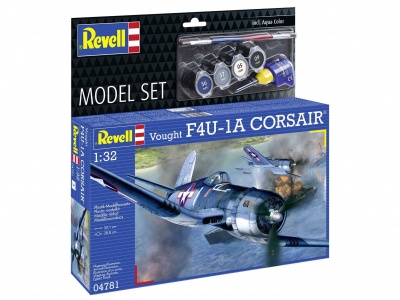 ModelSet letadlo 64781 - Vought F4U-1A Corsair (1:32) - Revell