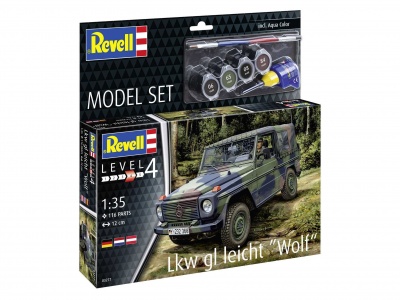 ModelSet military 63277 - Lkw gl leicht "Wolf" (1:35) - Revell