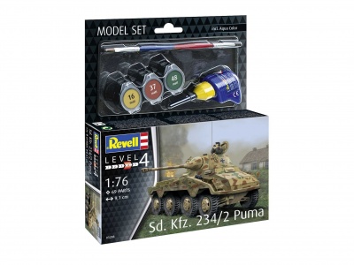 ModelSet military 63288 - Sd.Kfz. 234/2 Puma (1:76) - Revell