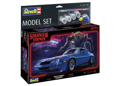 ModelSet STRANGER THINGS auto 67728 - Chevy Camaro Z/28 (1:24) - Revell