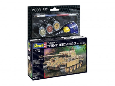 ModelSet tank 63171 - Panther Ausf. G (Sd.Kfz. 171) (1:72) - Revell