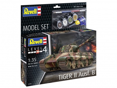 ModelSet tank 63249 - Tiger II Ausf. B (1:35) - Revell